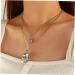HAPINARY Clavicle Chain Skull Necklace Pendant for Men Male Neck Chain Mens Hip-hop Neck Chain European and American Lovers - Buy Online on GoSupps.com