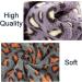 Seloobant Leopard Print Microfiber Towel Set - Super Absorbent Quick Dry Hair Towels (3 Pack) for Ultimate Hair Care - Buy Online on GoSupps.com