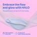 Halo Menstrual Disc Pod - Easy One-Handed Insertion Reusable Silicone - 12-Hour Protection Eco-Friendly Alternative to Tampons & Pads - Buy Online on GoSupps.com