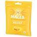 HALLS Relief Honey Lemon Cough Drops - 14 Drops | Fast Shipping Worldwide - Buy Now - Buy Online on GoSupps.com