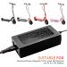 42V 2A Electric Scooter Charger with 3-Prong Connector for 36V Pocket Mod, Dirt Quad, Sports Mod Power Supply - Buy Online on GoSupps.com