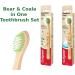 Bamboo Children's Toothbrushes - Eco-Friendly Soft Bristles Biodegradable & Recyclable | Ideal Travel Manual Toothbrush for Kids 6+ - Buy Online on GoSupps.com