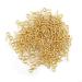 Pack of 200 Mini Eye Pins Hooks Eyelets Screw Hooks Threaded Bails Findings for Jewelry Pendant Making(Gold)