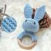 Shop Ncbvixsw Baby Wood Pouring Ring | Crochet Bunnies Rattles & Pacifier Bracelet - Safe Teething Toys for Newborns - Buy Online on GoSupps.com