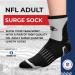 FBF NFL Baltimore Ravens Surge Quarter Length Socks - Black Medium | Men and Women - Buy Online on GoSupps.com