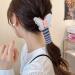 itrimaka Telephone Hair Clips Ponytail Cord Hair Ties | Lovely Elastic Telephone Wire Hair Ties For Daily Wear Festive Seasons & Parties Children Girls Women Blue - Buy Online on GoSupps.com
