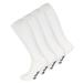 Bamboo Knee High Diabetic Socks | Dr. Socks | Extra Wide Long Non Elastic Socks 13-15 White