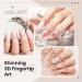  SUPWEE 3D Sculpting Gel Clear Solid Nail Gel 3D Modeling Gel with Nail Brush and Silicone Mold DIY Salon/Home Use 15g - Buy Online on GoSupps.com
