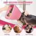 Adjustable Pink Halskrause Dog Leak Protection Collar | Recyclable Protective Tape for Post-Op Recovery (Medium) - Buy Online on GoSupps.com