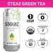 Steaz Organic Iced Green Tea - Zero Calorie Half & Half, 16oz (Pack of 12) | Antioxidant Brew - Buy Online on GoSupps.com