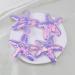 Sequin Starfish Hair Clips - Purple Glitter Hair Pins for Women and Girls (4PCS) - Buy Online on GoSupps.com