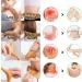 Baymate Wooden Massage Roller Set | 12 Round Body Relief Tools for Back Neck & Waist Pain - Handle Included - Buy Online on GoSupps.com