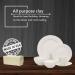 Mid High Fire White Stoneware Clay | Cone 5-10 | Ideal for Pottery | 10 lbs - Buy Online on GoSupps.com