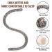 Heatless Curling Rod Headband - Leopard Print | IENIN No Heat Hair Rollers for Women | Overnight Hair Curlers with Scrunchies & Clips - Buy Online on GoSupps.com