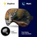 Elk Deer Sleep Eye Mask & Blindfold - Elastic Strap for Women Men - Ideal for Sleep, Travel, and Nap - Buy Online on GoSupps.com