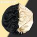 Ranphykx 2PCS Satin Sleep Cap Set - Adjustable Double-Sided Bonnet Cap for Sleep (1 Black + 1 Light Blue) M-XL - Buy Online on GoSupps.com