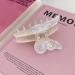 Lorenleya Butterfly Hair Claws - Cute and Colorful Hair Clips for Women - Strong Hold - Perfect Gift for Girls (Ivory) - Buy Online on GoSupps.com