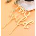 LOVENJOY Two Wild Cake Topper Gold Acrylic for Boy Girl 2nd Birthday Cake Decorations Gift Boxed - Buy Online on GoSupps.com