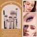 Makeup Brush Set - Magefy Professional 22 PCs Kit | Foundation Eyeshadow & Cosmetic Brushes with PU Leather Bag - Black & Gold - Buy Online on GoSupps.com