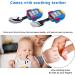 Baby Spoon Fork Set - 2 Piece Toddler Feeding Learning Cutlery BPA-Free Silicone & Stainless Steel Easy Grip & Heat-Resistant - Ideal for Babies 12+ Months - Blue - Buy Online on GoSupps.com