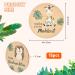 Funmo 15-Piece Baby Monthly Milestone Cards Double Sided Wooden Prop for Newborn Photography and Birth Announcements - Buy Online on GoSupps.com