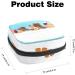 Blue Dog Sanitary Napkin Storage Bag | Menstrual Cup & Makeup Organizer for Girls | Portable & Multicolored - HomeDecorZone - Buy Online on GoSupps.com