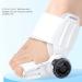 Ymiko Hallux Valgus Corrector - Adjustable Silicone Toe Straightener for Overlapping Toe Relief (Black Buckle) - Buy Online on GoSupps.com
