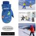 XIAOHAWANG Kids Ski Gloves - Waterproof Dinosaur Mittens for Boys and Girls 2-8 Years - Royal Blue (2-4 Years) - Buy Online on GoSupps.com
