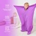 YAERSI Medium Sensory Sock 47''L X 27''W | Special Supplies Full-Body Wrap for Stress Relief | Self-Calming & Relaxing Body Sock - Purple - Buy Online on GoSupps.com