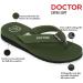DOCTOR EXTRA SOFT Women's Ortho Care Orthopaedic Diabetic Flipflops OR-D-16 Olive - Buy Online on GoSupps.com