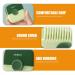 2Pcs Split Ends Hair Trimmer for Women 2 in 1 Mini Portable Cute Hair Cutting Comb Detachable Dustproof Knob Adjustable Blade Hair Cutting Tools - Buy Online on GoSupps.com