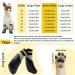 Hjumarayan Waterproof Anti-Slip Dog Shoes - 4 Pack Non-Slip Socks for Indoor & Outdoor Use - Black for Dogs & Puppies - Buy Online on GoSupps.com
