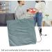 Haofy Electric Blanket - Low Voltage Carbon Fiber Heating for Office - Comfortable Light Green Heat Compress - Buy Online on GoSupps.com