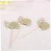 Cabilock 3pcs Elephant Cupcake Picks Fruit Cake Cupcake Topper Cake Toothpick Topper Cocktail Picks Fruitcakes Baby Shower Jungle Animal Toppers Dessert Topper Food Makeup Wedding Golden 10.00X5.30X0.20CM - Buy Online on GoSupps.com