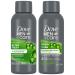 Dove Men+Care Travel Essentials Bundle  Extra Fresh Body & Face Wash & Fresh + Clean 2-in-1 Shampoo 3 Oz Ea