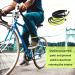 Reflective Pants Clamps for Cyclists | Universal Bicycle Pants Protection | 2 Pairs PVC Coated Clips - Buy Online on GoSupps.com