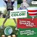 SWOOC Games - Yardzee & Farkle Giant Yard Dice Set with 20+ Games | All Weather, Collapsible Bucket, Score Cards & Marker | Backyard Lawn Game Indoor/Outdoor - 3.5' Green Dice - Buy Online on GoSupps.com