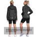 Fitst4 Sports Women's Lightweight Waterproof Bicycle Jacket Reflective Windbreaker for Running Hiking & Trekking Black M - Buy Online on GoSupps.com