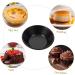 Zerodeko 8 Pcs Egg Tart Mold Circle Cake Pan Foil Pans Individual Muffin Tins for Airfryer Puto Cup Tartlets Dessert Cheesecake Practical Baking Molds Tart Dish Decorate Fudge Carbon Steel 8X8CMx2pcs - Buy Online on GoSupps.com