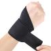 Buy Adjustable Wrist Support Brace - Carpal Tunnel & Compression Strap for Pain Relief Sports Guard & Fitness | Black - Buy Online on GoSupps.com
