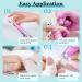 Rechargeable Cordless Nail Drill Electric File for Acrylic - Portable Kit with 12 Bits - Purple Pink - Salon & Home Use - Buy Online on GoSupps.com