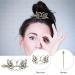 Minkissy Vintage Retro Viking Hair Clips - Elegant Metal Headdress & Creative Hair Accessories for Women - 2 Pieces - Buy Online on GoSupps.com