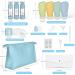 Noideeer 19 Partial Travel Bottles Set - TSA Approved Refillable Silicone Shampoo Conditioner & Lotion Storage - Express Design for International Shipping - Buy Online on GoSupps.com