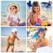 Hifot Baby Sunglasses with Strap - Cute Flower Polarized UV400 Protection for Infant Girls, 0-24 Months - Pink - Buy Online on GoSupps.com