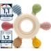 Okonkn Beißring Baby 2024 Baby toys 3-6-12 months toothing aid baby bpa-free silicone baby accessories for boys and girls baby toys 4 months+ 1 piece