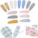 HAPINARY 10 Pairs Fabric Bang Side Clip Barrette Headdress Hair Clips for Bangs Hair Clips Hair Barrette Hair Clips Hair Clips for Hair Clips - Buy Online on GoSupps.com