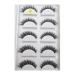 UAMOU 10/50 Boxes 37 Style 5 Pairs Natural 3D False Eyelashes Makeup Fake Eye Lashes Faux Cils Make Up Beauty Maquillaje Cheerfully (Color : 5Pairs X08 Size : 25 Boxes 125 Pairs)