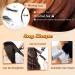 KOCONI 16 Inch Dark Brown Nano Rings Hair Extensions Real Human Hair Extensions Double Drawn Nano Ring Hair Extension Nano Tip Beads Human Hair Extensions 50g 1g/Strand #2 Darkest Brown 16 inch #2 Dark Brown - Buy Online on GoSupps.com