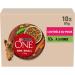 PURINA ONE Mini/Small <10kg Weight Control | Rich in Turkey With Rice | Shredded in Gravy for Small Adult Dogs | 10x85g Meal Sachet