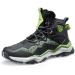 RAX Men's Jungle Wolf Waterproof Hiking Boot - Size 11, Black | Camping & Backpacking Shoe - Buy Online on GoSupps.com